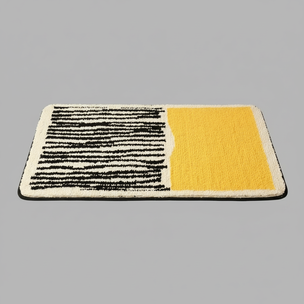 AbstractStep | Rutschfeste Badematte im Skandinavischen Stil