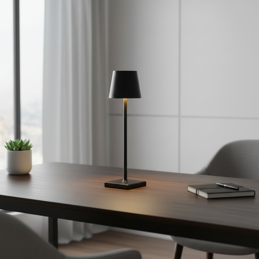 ClassicLume | Kabellose Tischlampe für modernes Wohnen