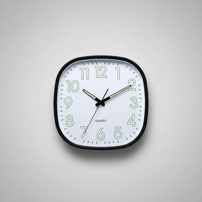 Moderne Quadratische Wanduhr | Stilvolle Wanddekoration