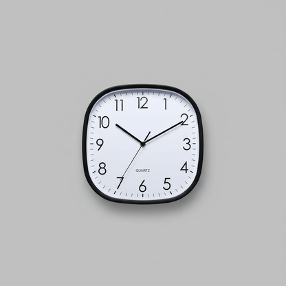 Moderne Quadratische Wanduhr | Stilvolle Wanddekoration