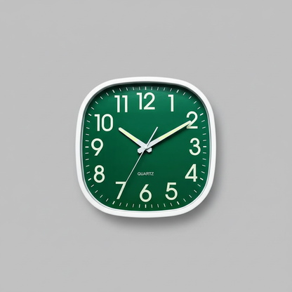 Moderne Quadratische Wanduhr | Stilvolle Wanddekoration