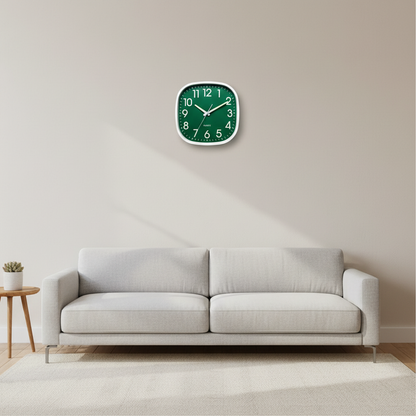 Moderne Quadratische Wanduhr | Stilvolle Wanddekoration