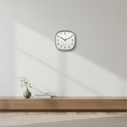 Moderne Quadratische Wanduhr | Stilvolle Wanddekoration