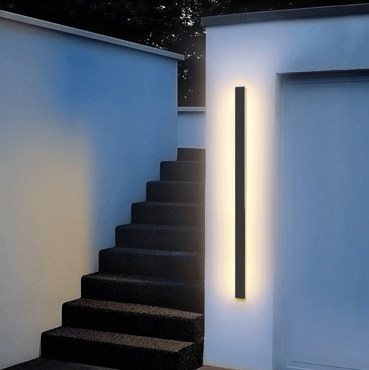 EvoBeam | Wasserdichte LED-Außenwandleuchte aus Edelstahl 0
