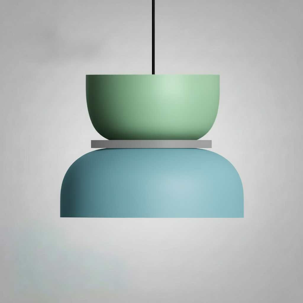 MeloGlow | Pendelleuchte für Esszimmer in Pastellfarben