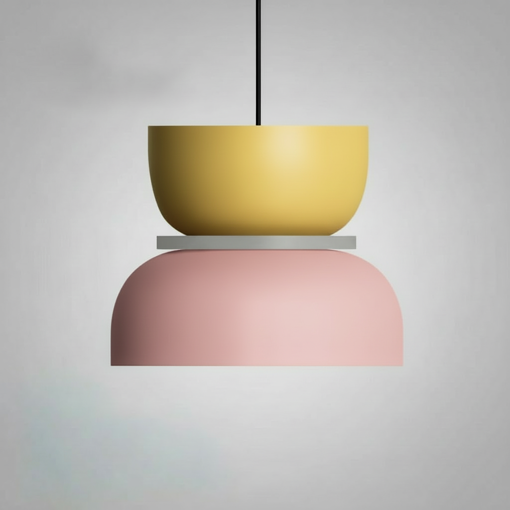 MeloGlow | Pendelleuchte für Esszimmer in Pastellfarben