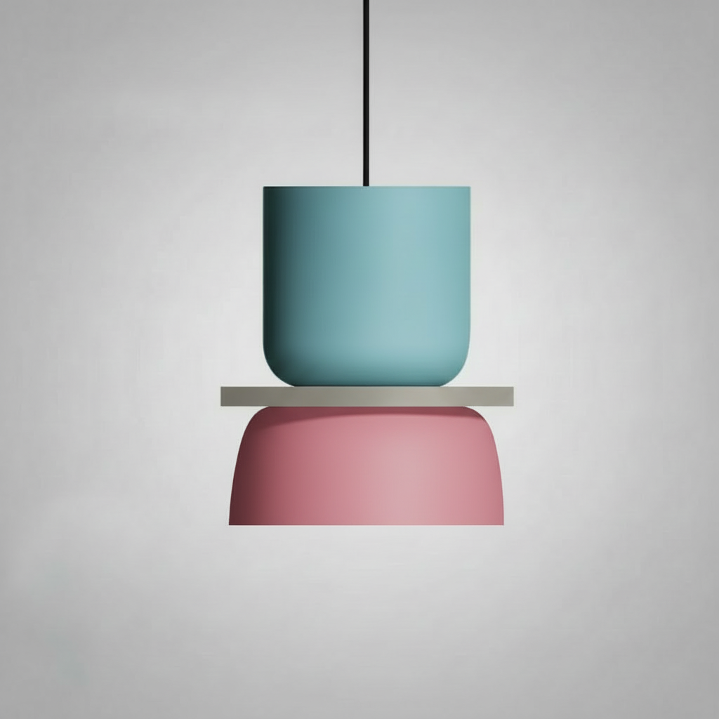 MeloGlow | Pendelleuchte für Esszimmer in Pastellfarben
