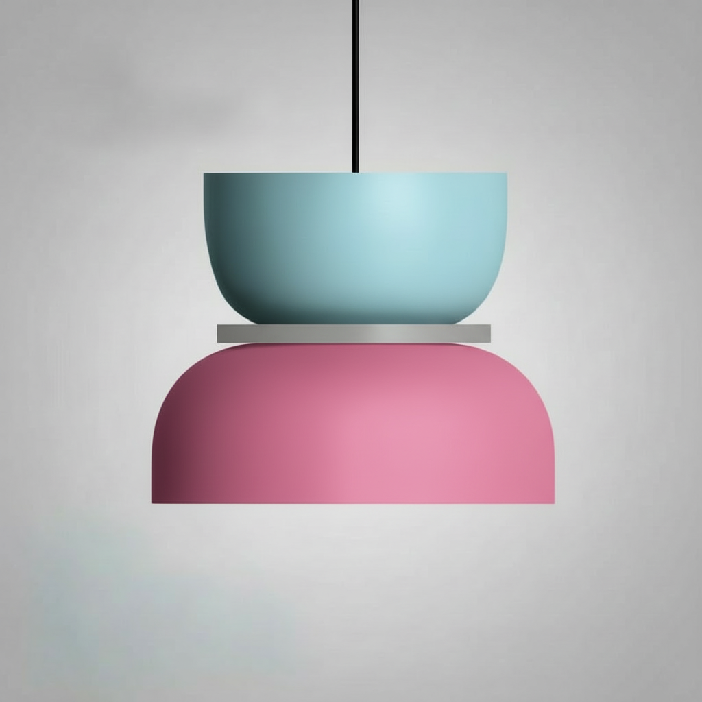 MeloGlow | Pendelleuchte für Esszimmer in Pastellfarben