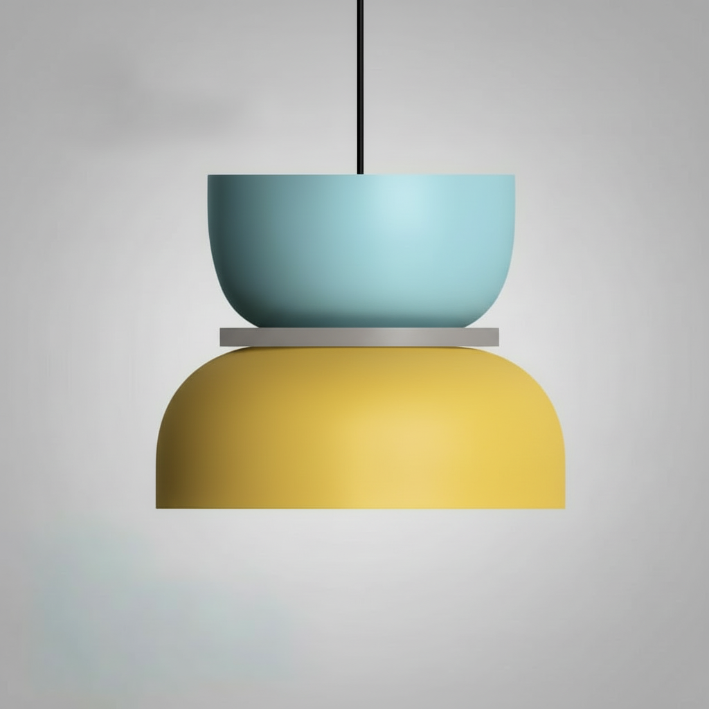 MeloGlow | Pendelleuchte für Esszimmer in Pastellfarben
