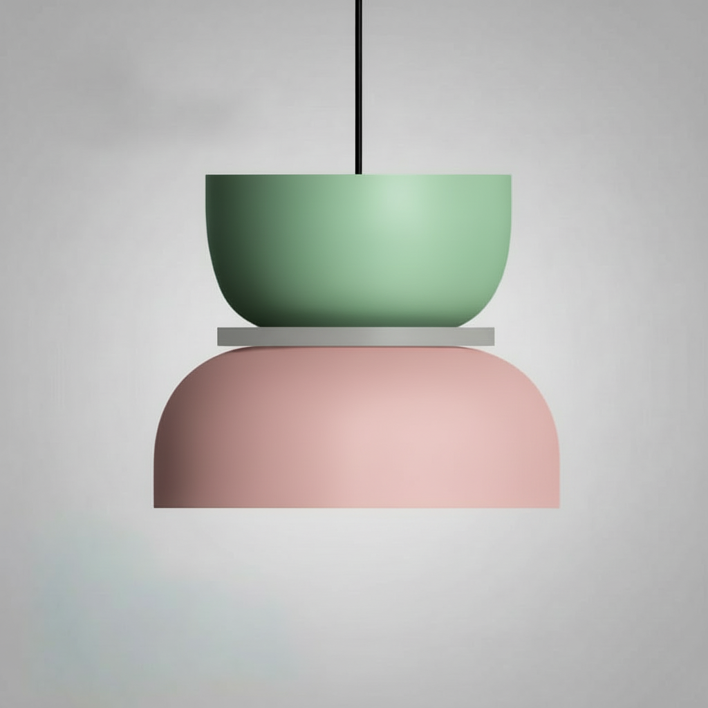 MeloGlow | Pendelleuchte für Esszimmer in Pastellfarben