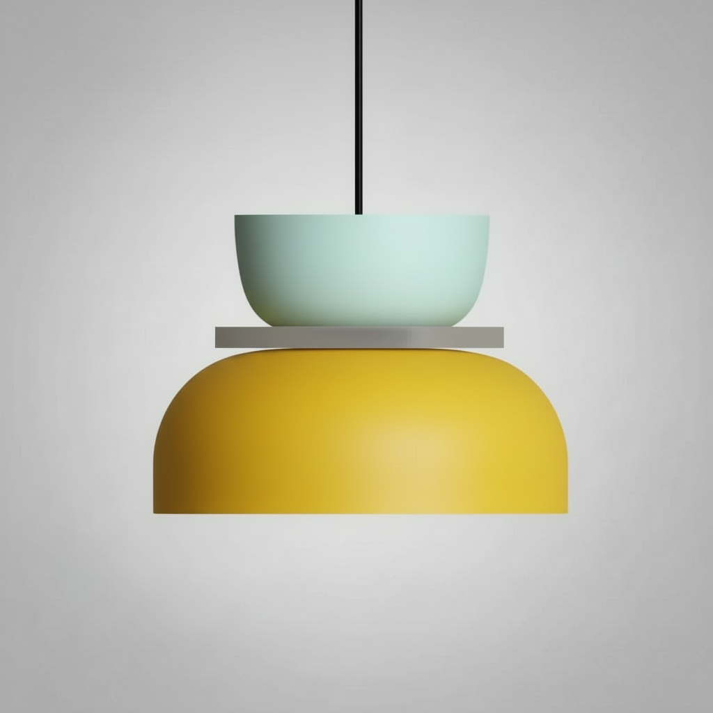 MeloGlow | Pendelleuchte für Esszimmer in Pastellfarben