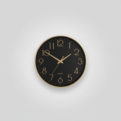 BlushTime | Moderne Wanduhr Roségold 30 cm